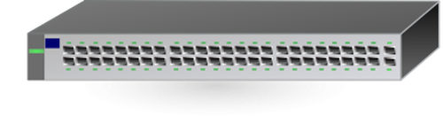 500x157 Hp Network Switch Hub Vector Image Public Domain Vectors