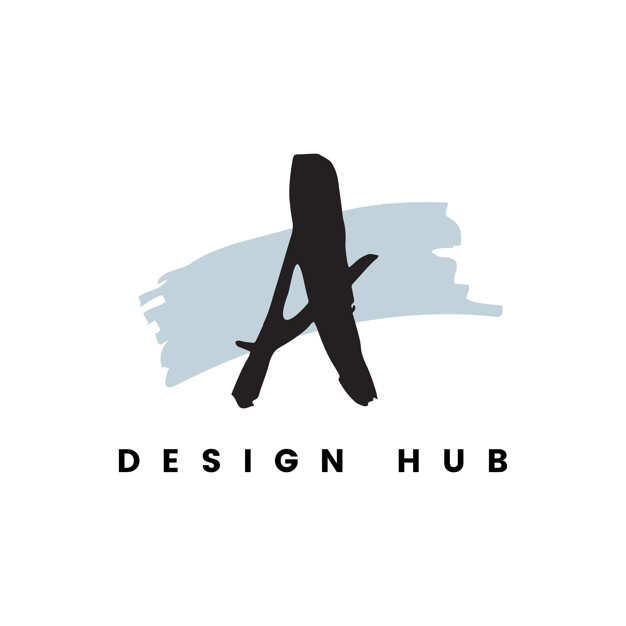 626x626 A Design Hub Logo Vector Vector Free Download