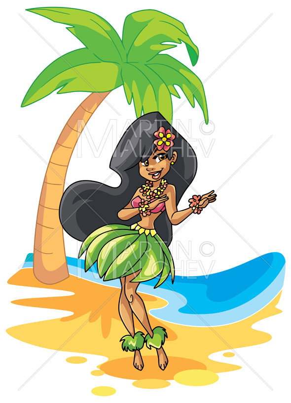 590x815 Hula Girl