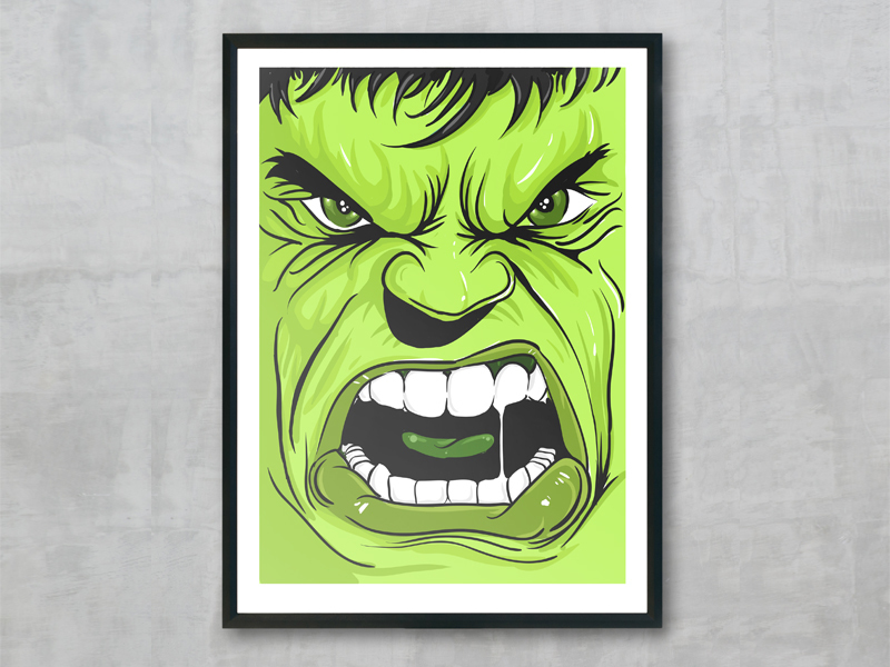 800x600 Hulk Vector Print Ready