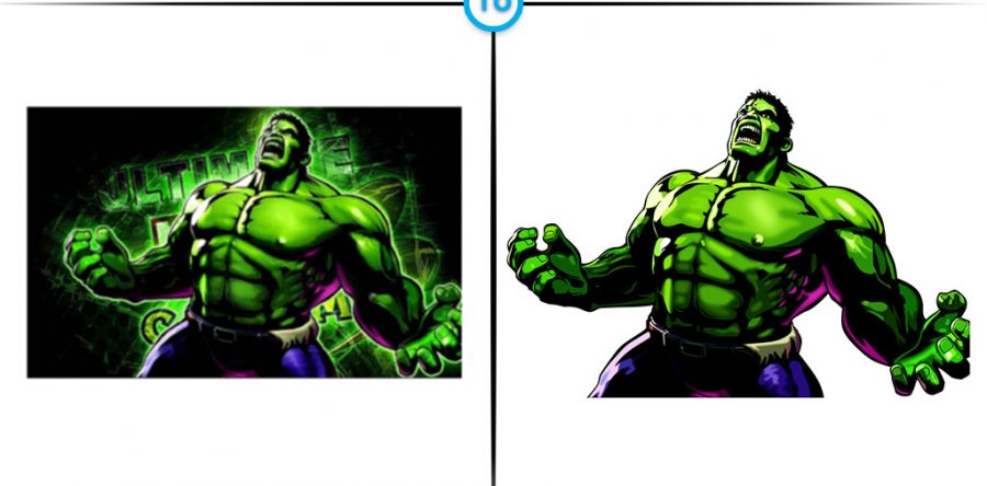 900x444 Wild And Roaring Hulk Vector Design