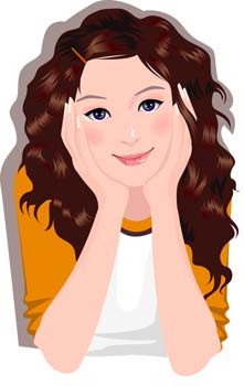 221x350 Human Face Vector 1 Free Vector 4vector