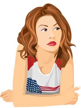 264x350 Free Human Face Vector 22 Clipart And Vector Graphics