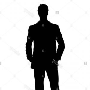 300x300 Photostock Vector A Stylised Unisex Human Figure Standing In