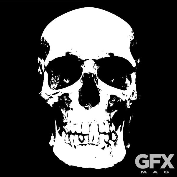 600x600 Free Human Skull Vector Graphic Free Download Vector Logos Art