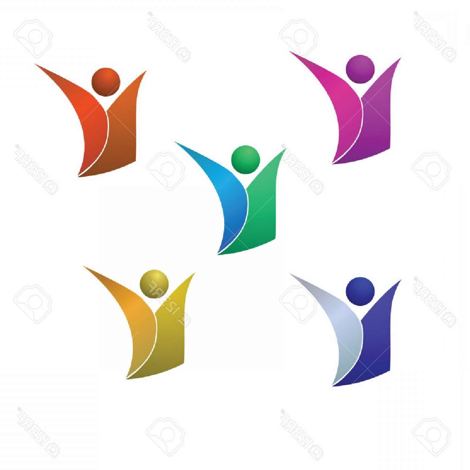 1560x1560 Photostock Vector Human Body Healthy Fit With Leaf Vector Logo