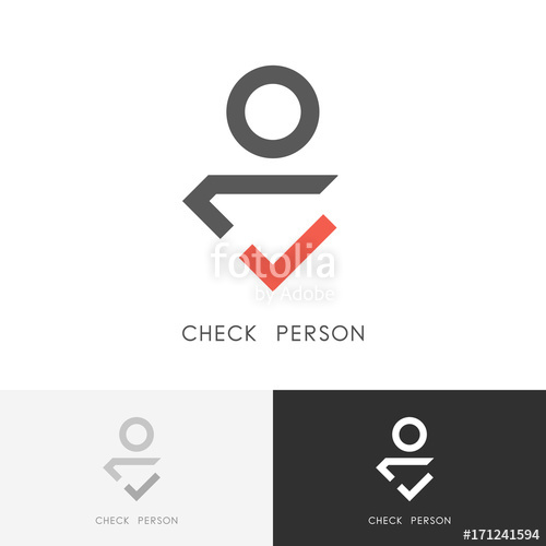 500x500 Check Person Logo