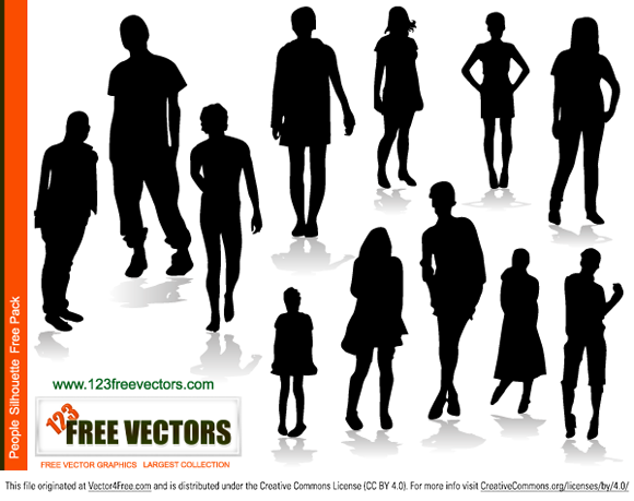 580x459 Free Human Vector Graphics