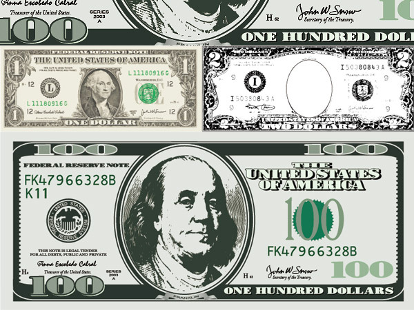 600x450 Dollar Bill Vector Free Vector In Encapsulated Postscript Eps