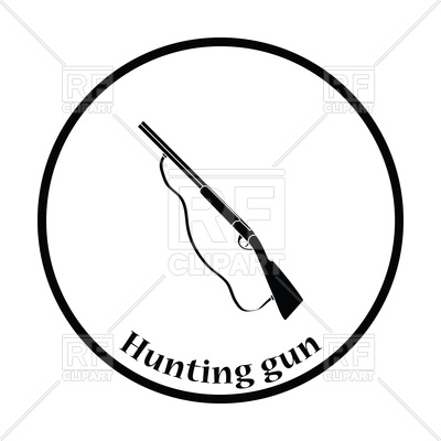 400x400 Hunting Gun Icon Vector Image Vector Artwork Of Icons And