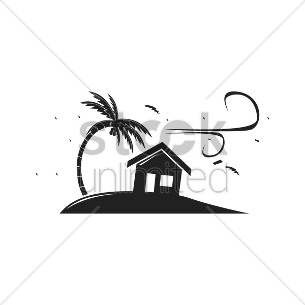 600x600 Hurricane Vector Image