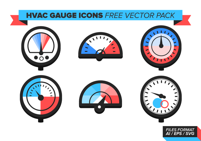 700x490 Hvac Gauge Icons Free Vector Pack