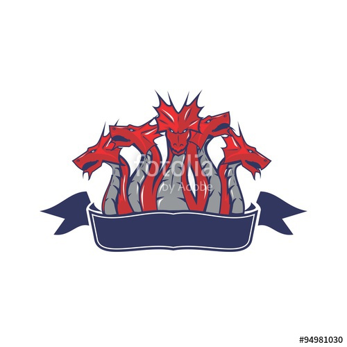 500x500 Hydra Logo Template Stock Image And Royalty Free Vector Files On