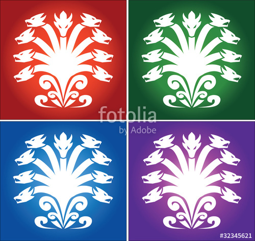 500x472 Nine Heads Hydra Stock Image And Royalty Free Vector Files On