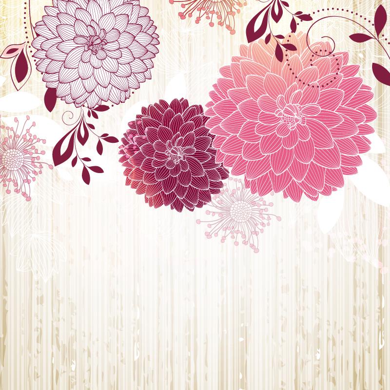 800x800 Painted Hydrangea Vector [Ai]