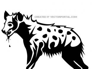 310x233 Hyena Vector Image Free Vectors Ui Download