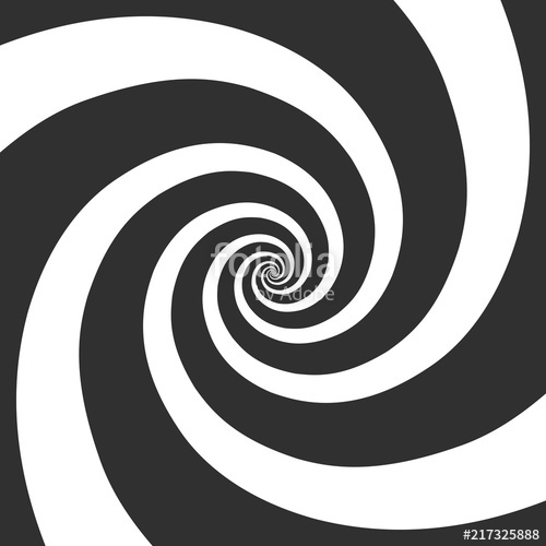 500x500 Hypnotic Spiral Background. Stock Image And Royalty Free Vector