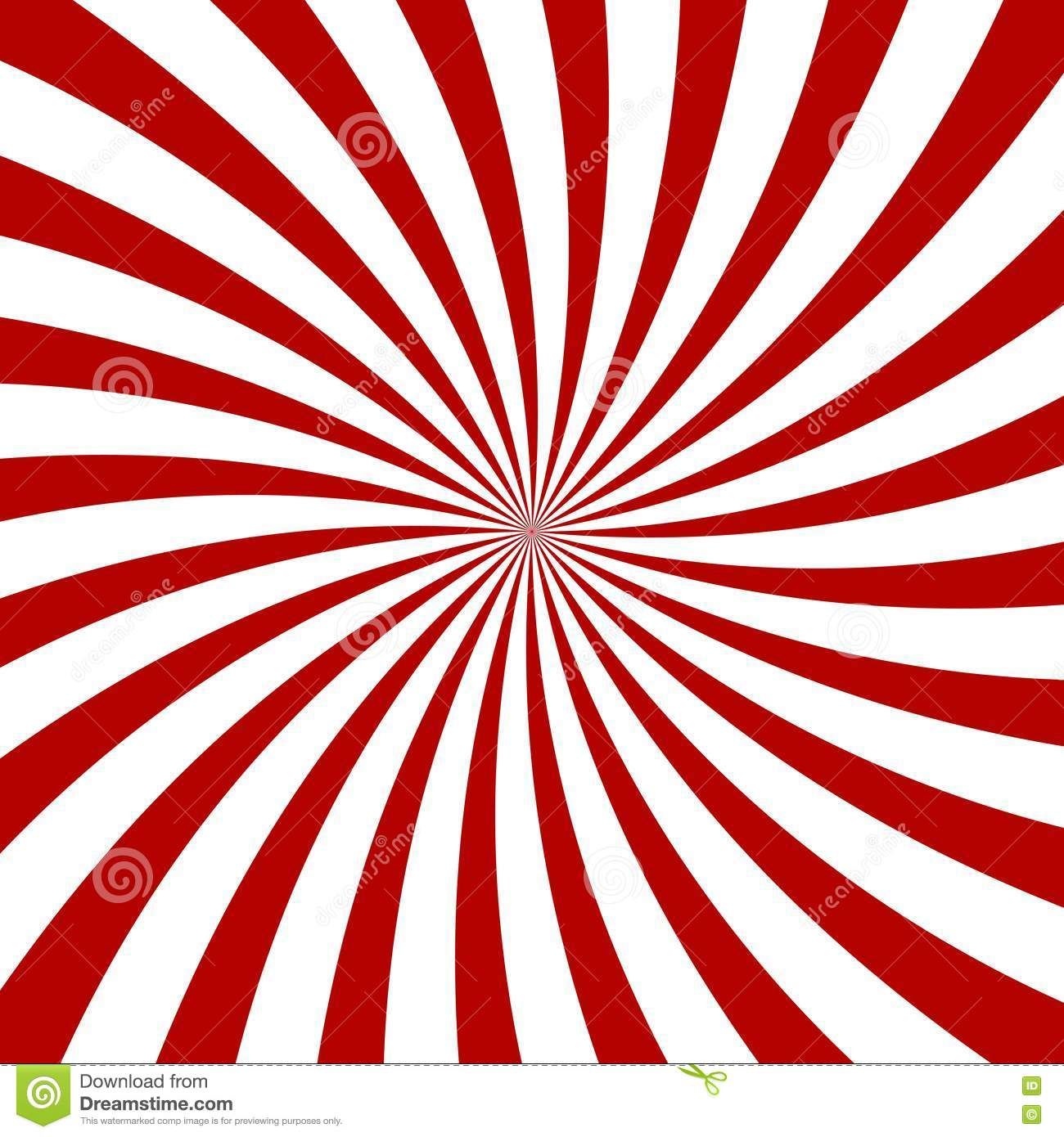 1300x1390 Red Hypnosis Spiral Pattern. Optical Illusion. Stock Vector