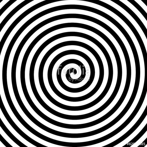 500x500 Black And White Hypnosis Spiral Stock Image And Royalty Free