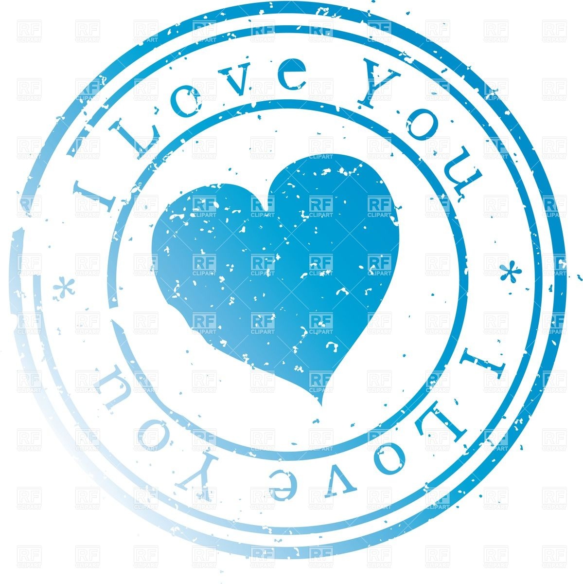 1199x1200 Stamp I Love You Vector Image Vector Artwork Of Design Elements