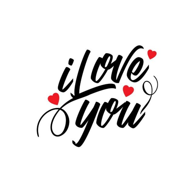 I Love You Vector at GetDrawings | Free download