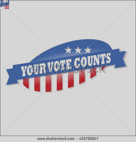 450x470 Voted Sticker Day Clipart