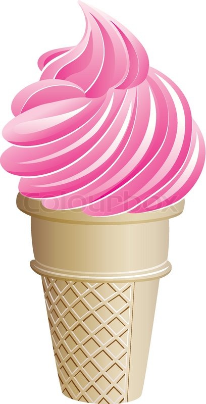 408x800 Vector Icecream Cone Stock Vector Colourbox