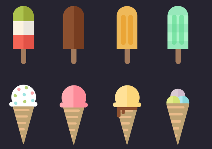 700x490 Ice Cream Vector