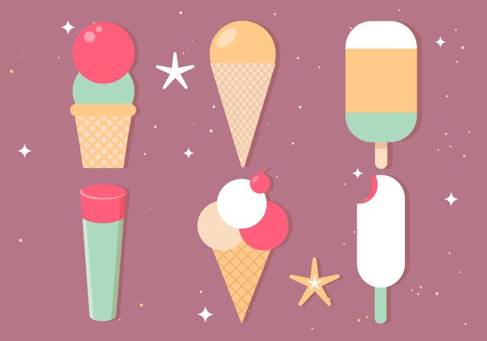 700x490 Free Vector Ice Cream Illustrations