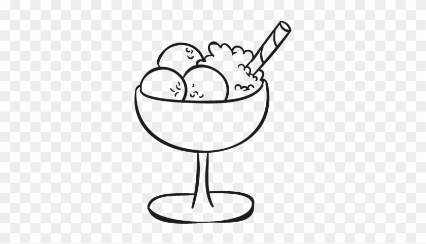 840x481 Ice Cream Balls Cup Vector