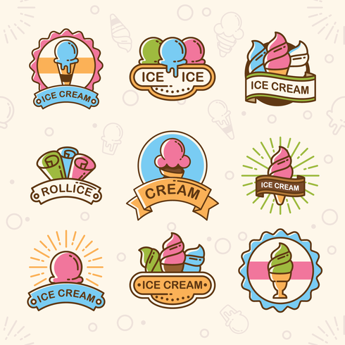 490x490 Ice Cream Shop Logo