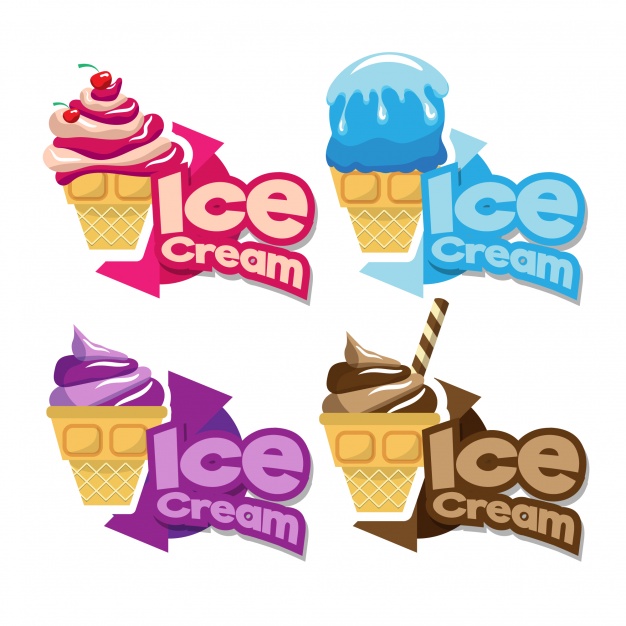 626x626 Ice Cream Logo Design Vector Free Download