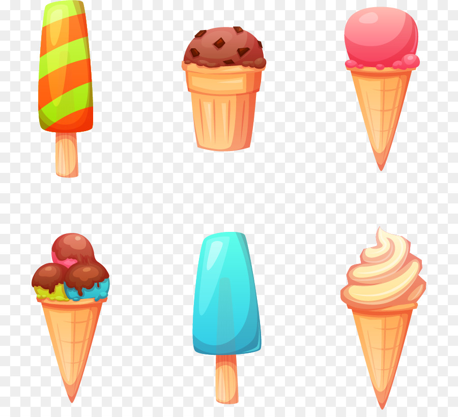900x820 Ice Cream Ice Pop Biscuit Roll Cartoon