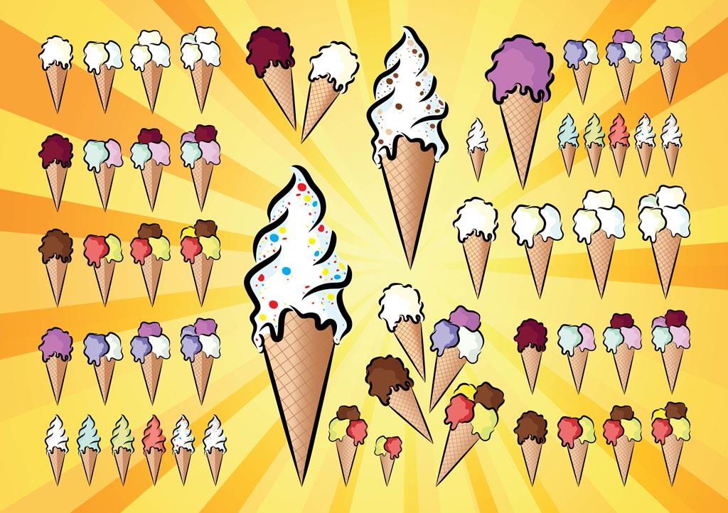 1024x722 Ice Cream Vectors Vector Art Amp Graphics