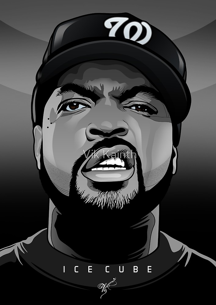 707x1000 Ice Cube Vector Portrait
