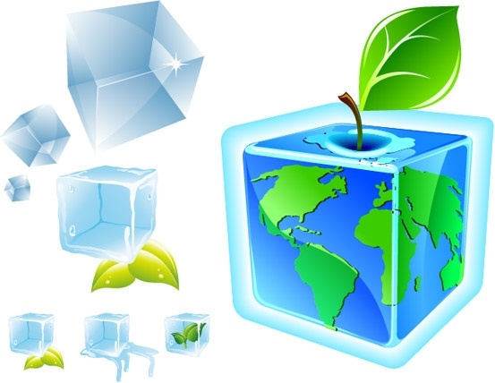 553x428 Ice Cube Vector Free Vector In Encapsulated Postscript Eps ( .eps