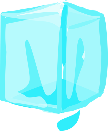 413x500 Ice Cube Vector Image Public Domain Vectors