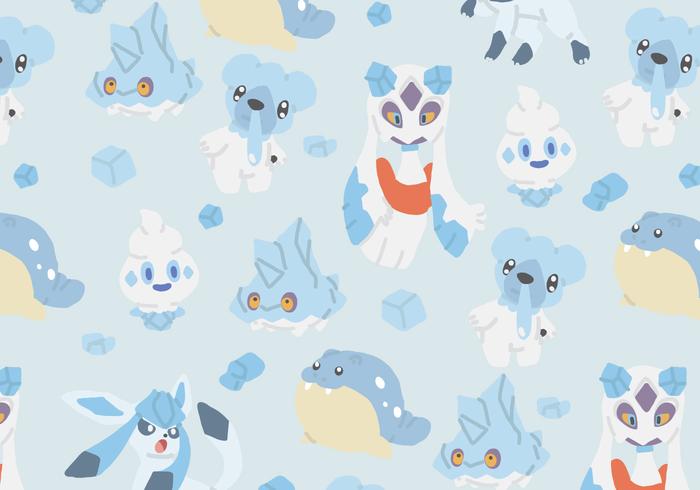 700x490 Ice Type Pokemon Pattern