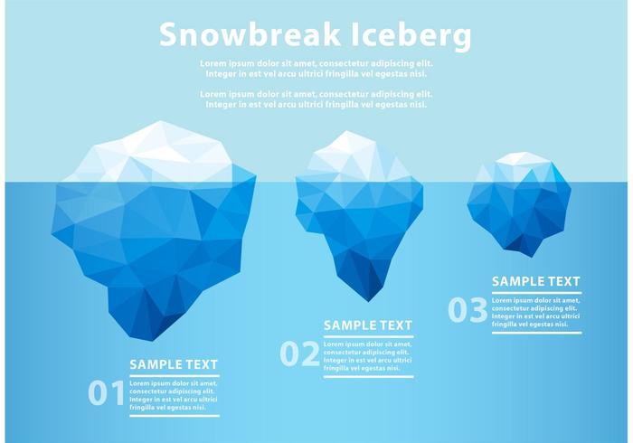 700x490 Polygonal Iceberg Underwater