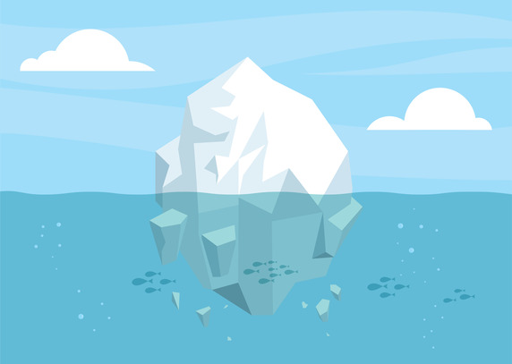 Iceberg Vector at GetDrawings | Free download