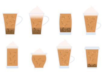 352x247 Free Colorful Iced Coffee Seamless Pattern Vector Free Vector