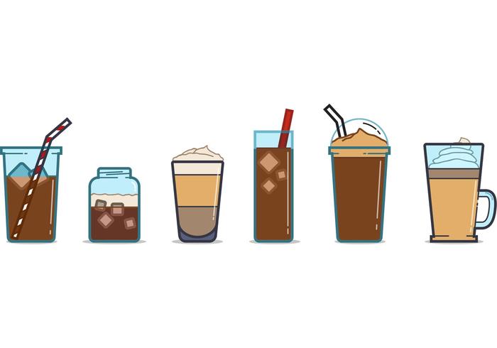 700x490 Free Iced Coffee Cup Vectors