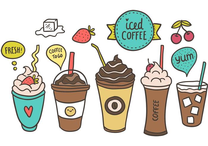 700x490 Free Iced Coffee Vector
