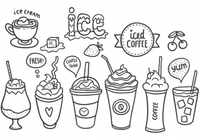 285x200 Iced Coffee Cup Free Vector Graphic Art Free Download (Found 4,519