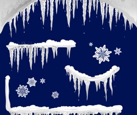 280x235 Icicle Vector