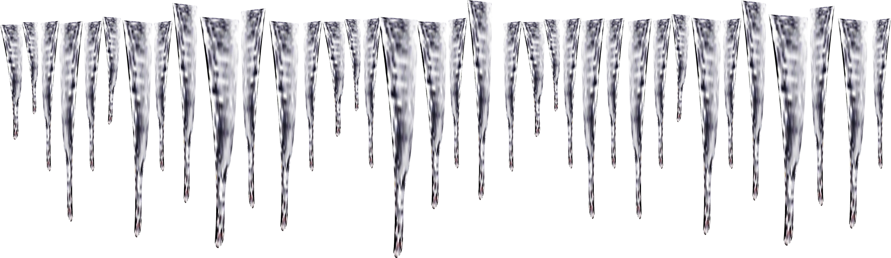 3001x871 19 Icicles Vector Art Huge Freebie! Download For Powerpoint