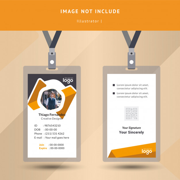 Id Card Vector at GetDrawings | Free download