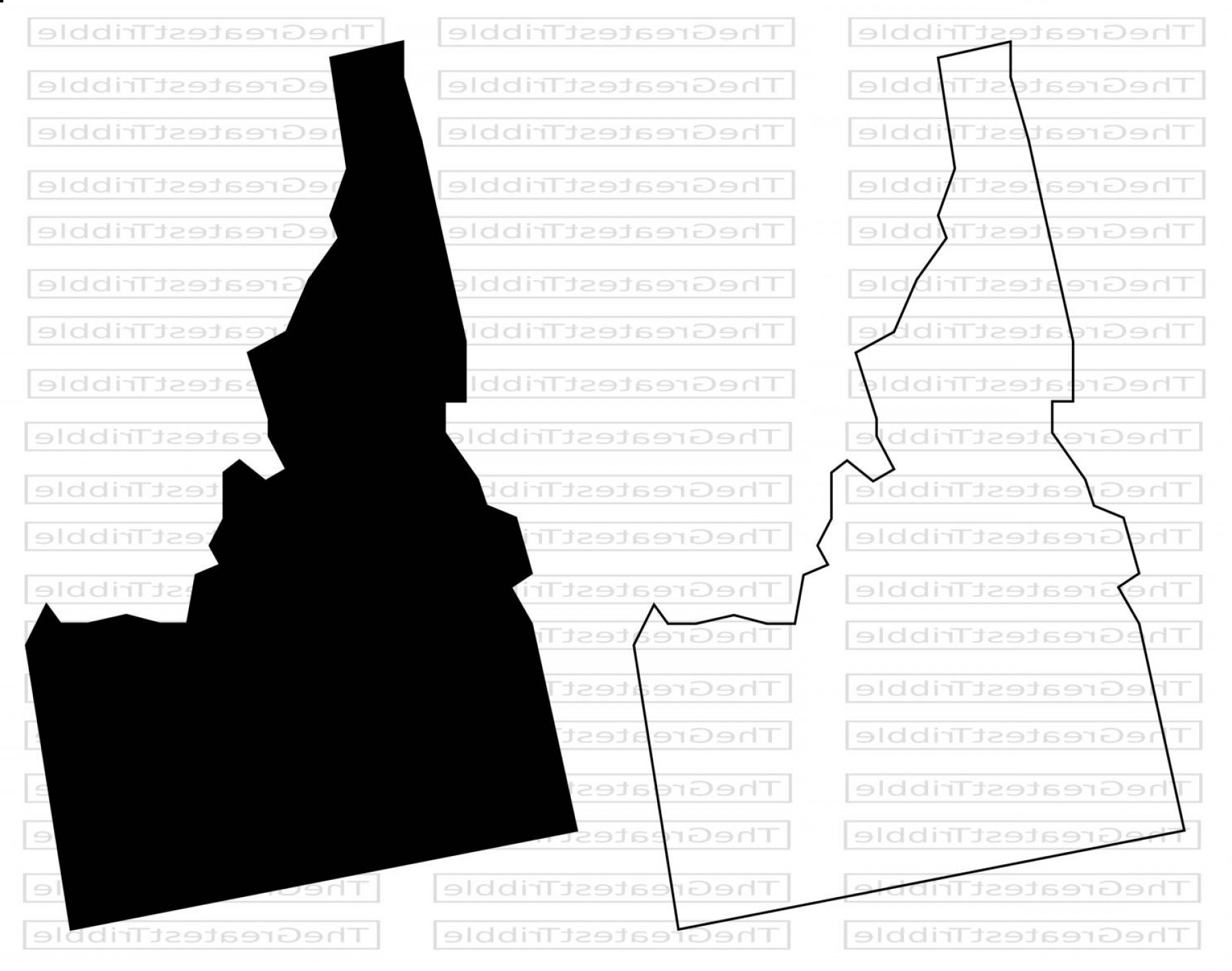 Idaho Vector at GetDrawings | Free download