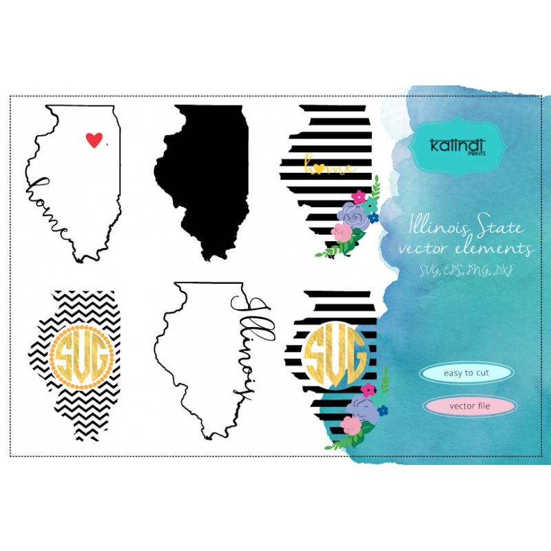 800x800 Illinois Vector File