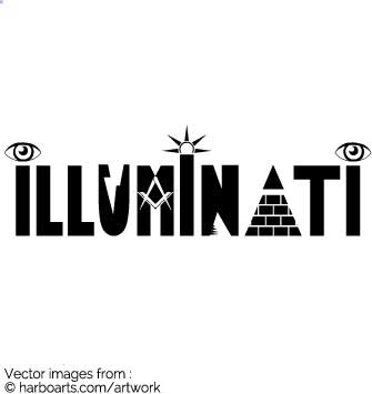 335x355 Download Illuminati Text With Symbols